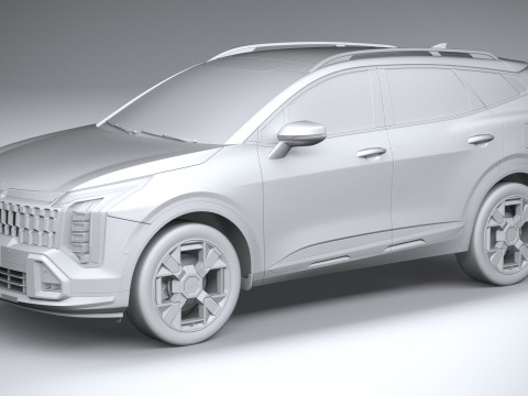 Kia Sportage X-Line 2026 3D 모델