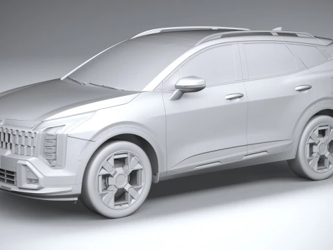 Kia Sportage X-Line 2026 3D Model