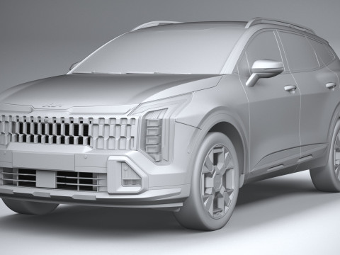 Kia Sportage X-Line 2026 3D 모델