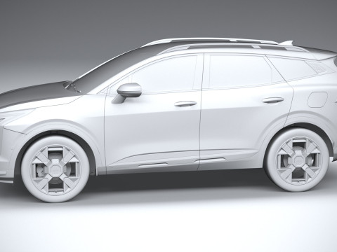 Kia Sportage X-Line 2026 3D 모델
