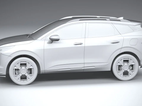Kia Sportage X-Line 2026 3D Model