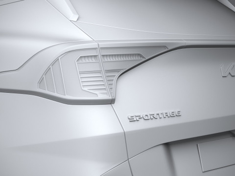 Kia Sportage X-Line 2026 3D 모델