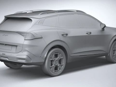 Kia Sportage X-Line 2026 3D Model