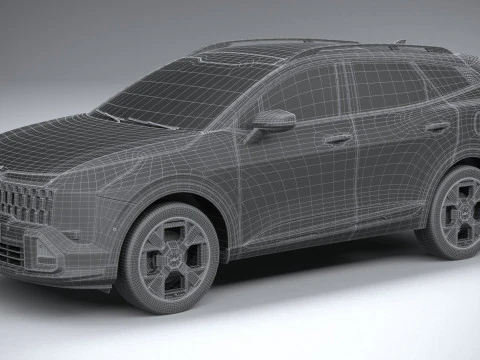 Kia Sportage X-Line 2026 3D Model