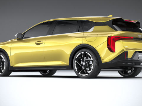 Kia K4 Hatchback 2025 3D Model