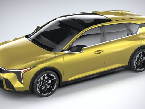 Kia K4 Hatchback 2025 3D Model