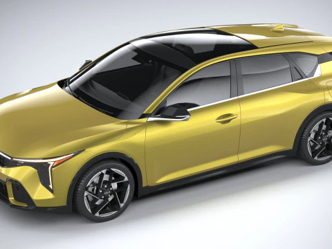 Kia K4 Hatchback 2025 3D Model