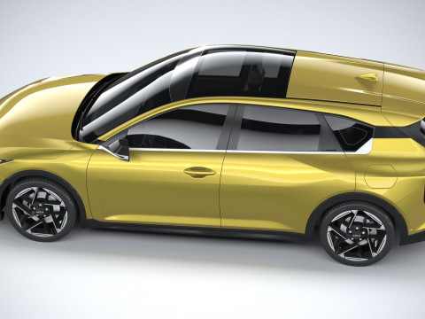 Kia K4 Hatchback 2025 3D Model