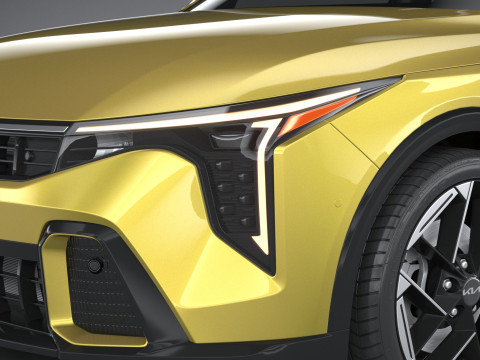 Kia K4 Hatchback 2025 3D Model