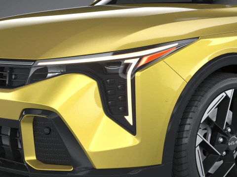 Kia K4 Hatchback 2025 3D Model