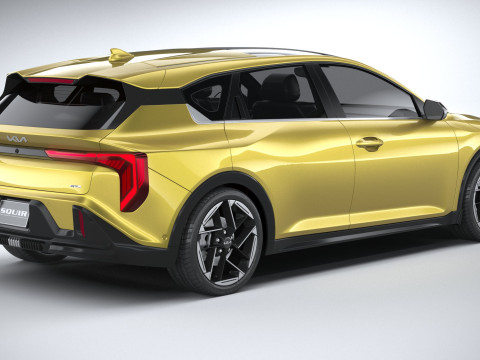 Kia K4 Hatchback 2025 3D Model