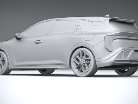 Kia K4 Hatchback 2025 3D Model