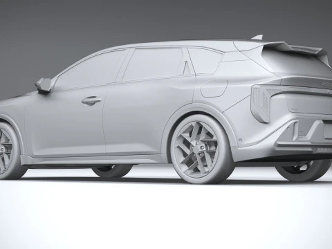Kia K4 Hatchback 2025 3D Model