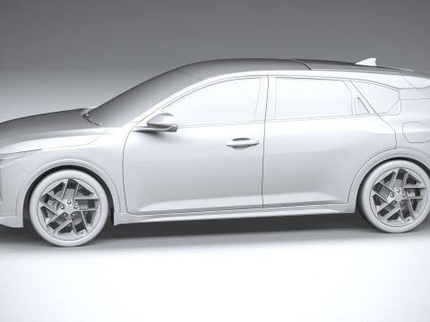 Kia K4 Hatchback 2025 3D Model