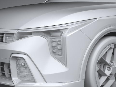 Kia K4 Hatchback 2025 3D Model