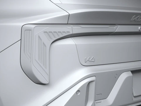Kia K4 Hatchback 2025 3D Model