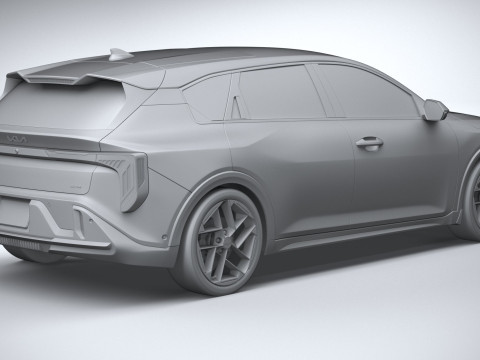 Kia K4 Hatchback 2025 3D Model