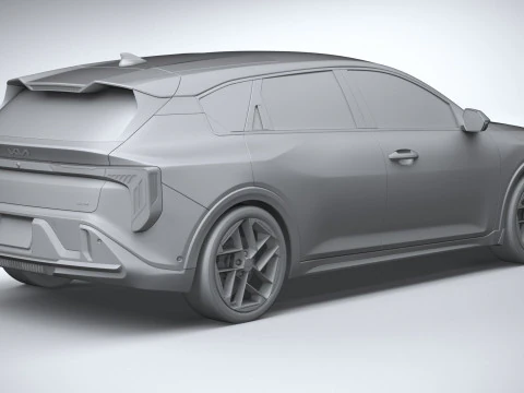 Kia K4 Hatchback 2025 3D Model