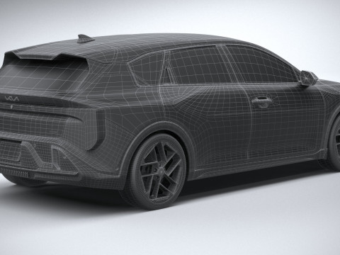 Kia K4 Hatchback 2025 3D Model