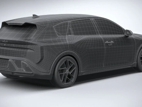 Kia K4 Hatchback 2025 3D Model
