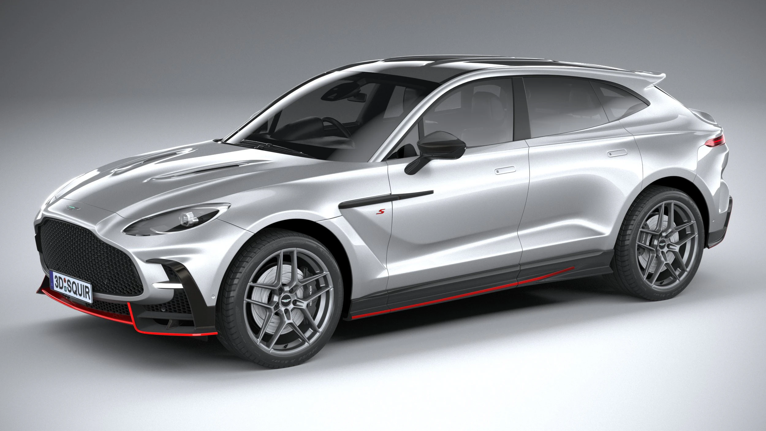 Aston Martin DBX S 2026 3D Model .c4d .max .obj .3ds .fbx .stl .blend 