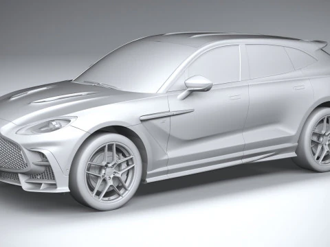 Aston Martin DBX S 2026 3D Model