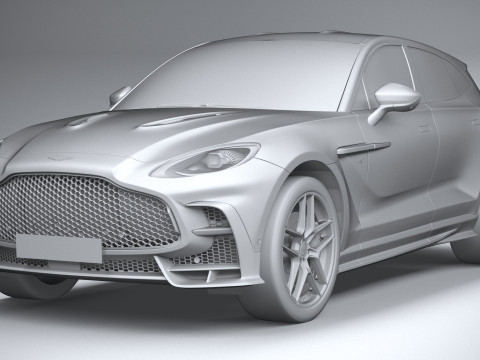 Aston Martin DBX S 2026 Modelo 3D
