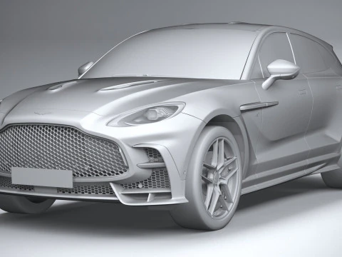 Aston Martin DBX S 2026 3D Model