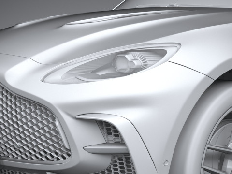 Aston Martin DBX S 2026 Modelo 3D