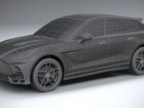 Aston Martin DBX S 2026 3D Model