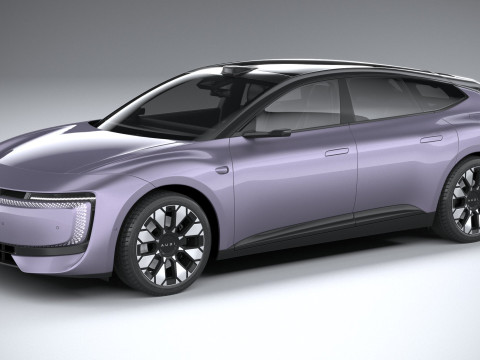 Audi E5 Sportback 2026 3D Модель
