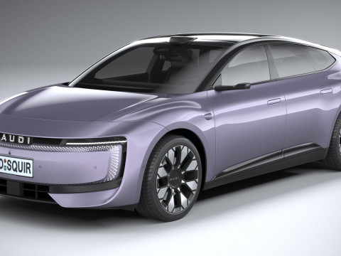Audi E5 Sportback 2026 3D Модель
