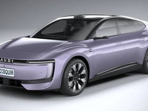 Audi E5 Sportback 2026 3D Model