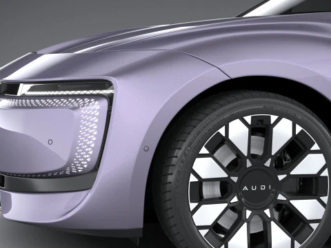 Audi E5 Sportback 2026 3D Model