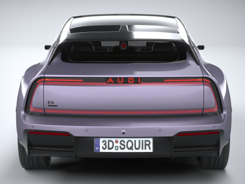 Audi E5 Sportback 2026 3D Модель
