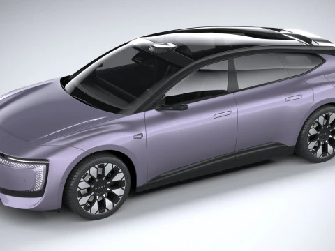 Audi E5 Sportback 2026 3D Model