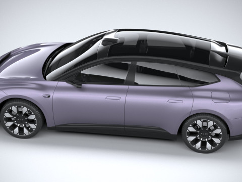 Audi E5 Sportback 2026 3D Модель