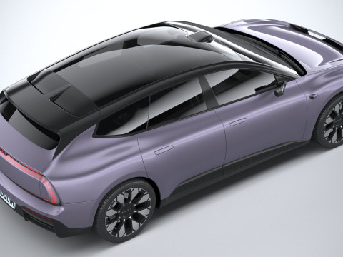 Audi E5 Sportback 2026 3D Модель