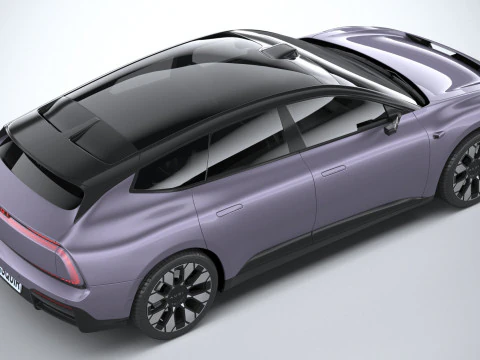 Audi E5 Sportback 2026 3D Model