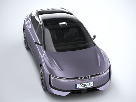 Audi E5 Sportback 2026 3D Модель