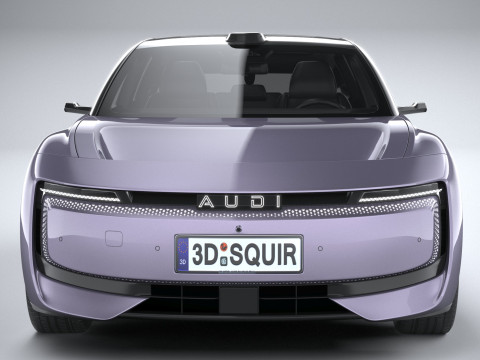 Audi E5 Sportback 2026 3D Модель