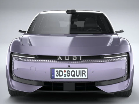 Audi E5 Sportback 2026 3D Model