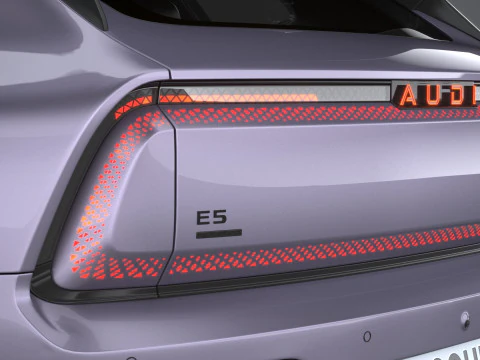 Audi E5 Sportback 2026 3D Model