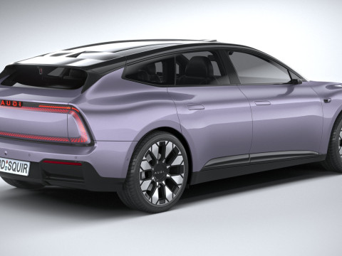 Audi E5 Sportback 2026 3D Модель