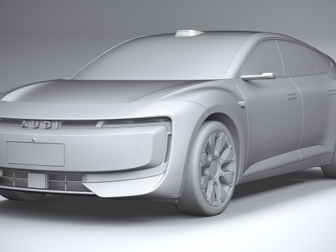 Audi E5 Sportback 2026 3D Модель