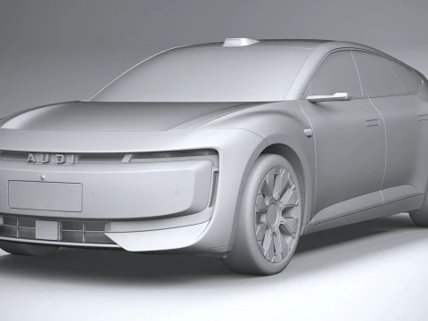 Audi E5 Sportback 2026 3D Model
