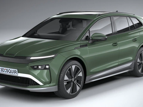 Skoda Enyaq Basique 2025 Modèle 3D