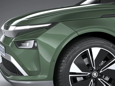 Skoda Enyaq Basique 2025 Modèle 3D