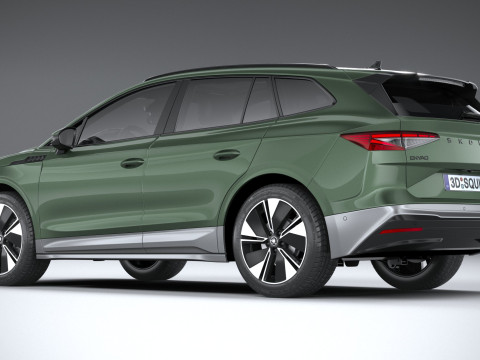 Skoda Enyaq Basic 2025 3D 모델