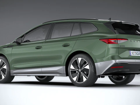 Skoda Enyaq Basique 2025 Modèle 3D